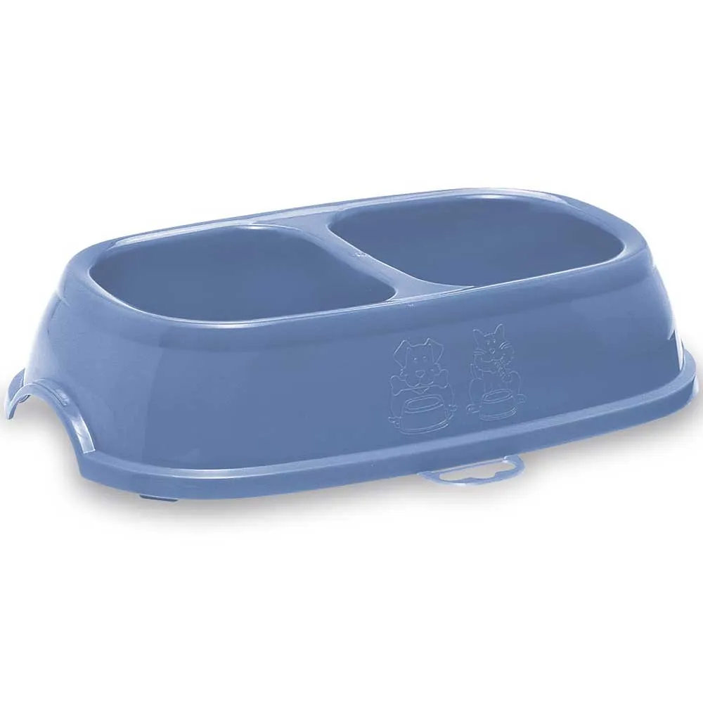 $1 OFF: Stefanplast Break 13 Double Bowl for Dogs & Cats