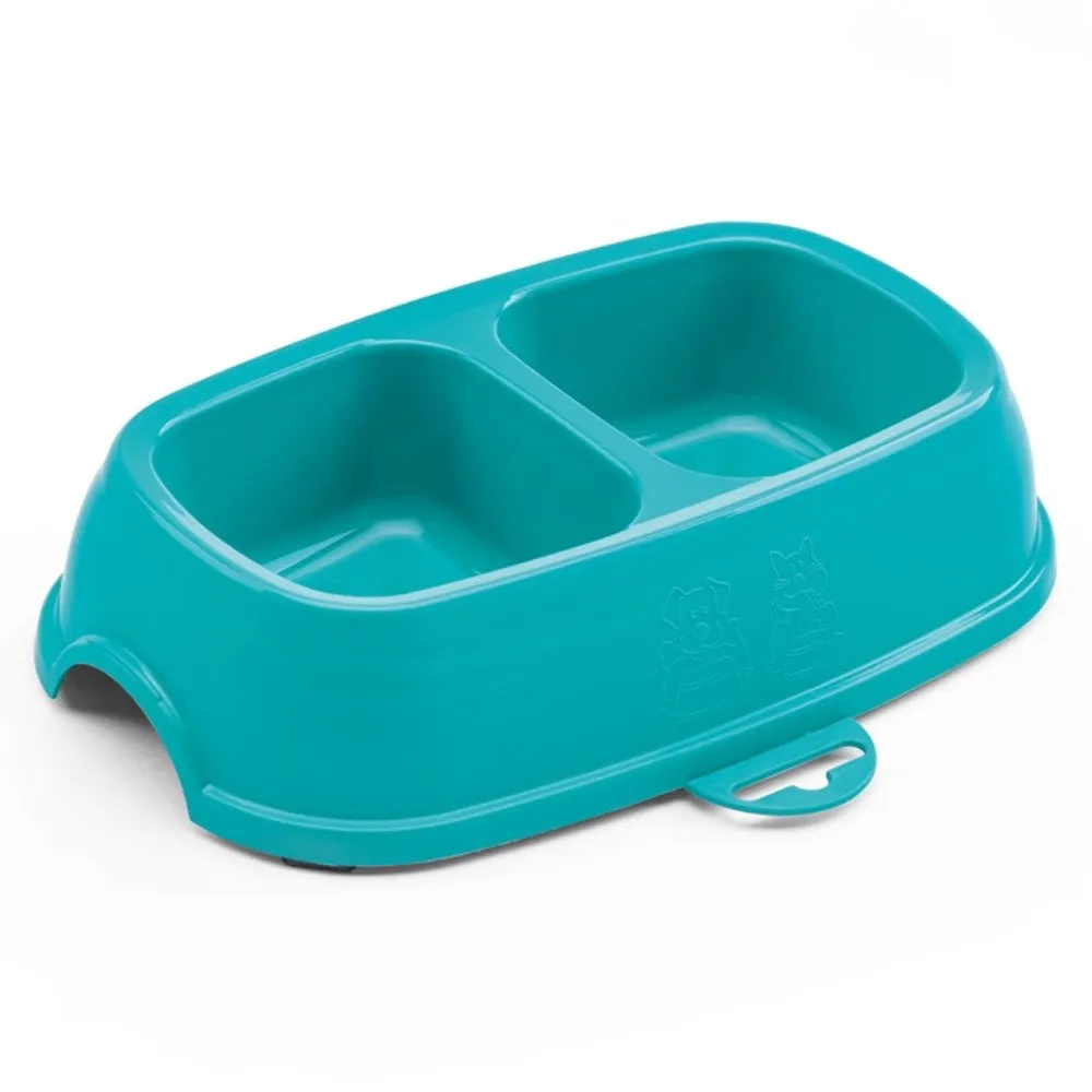 $1 OFF: Stefanplast Break 13 Double Bowl for Dogs & Cats