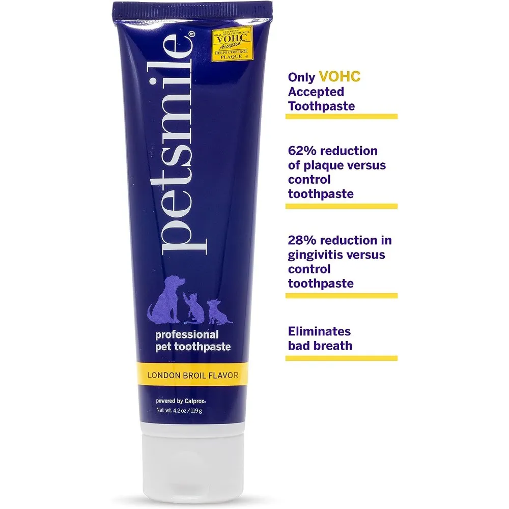 10% OFF: Petsmile Professional London Broil Beef Flavour Toothpaste For Cats & Dogs 4.2oz