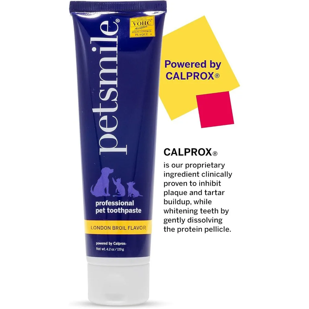 10% OFF: Petsmile Professional London Broil Beef Flavour Toothpaste For Cats & Dogs 4.2oz