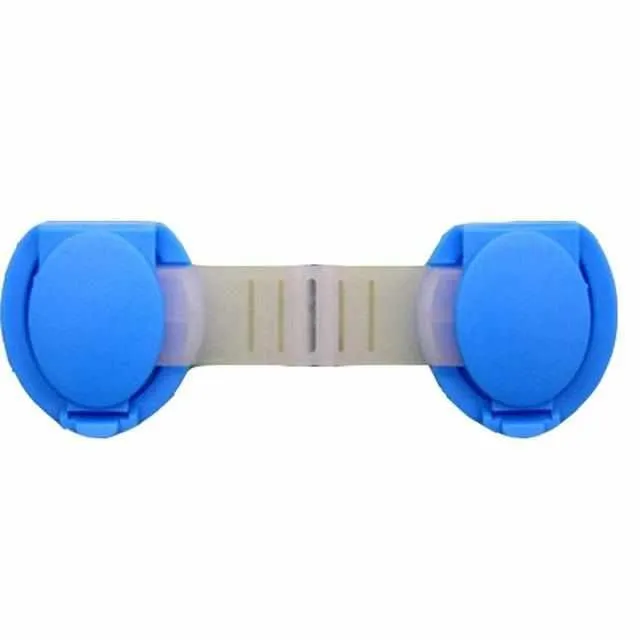 10Pcs Child Safety Cabinet Locks & Straps