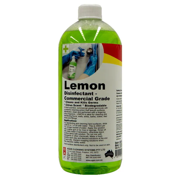 Agar Lemon Disinfectant Commercial Grade