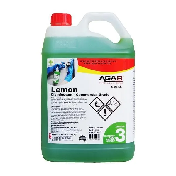 Agar Lemon Disinfectant Commercial Grade