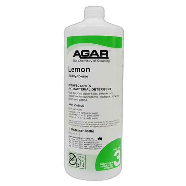 Agar Lemon Disinfectant Commercial Grade