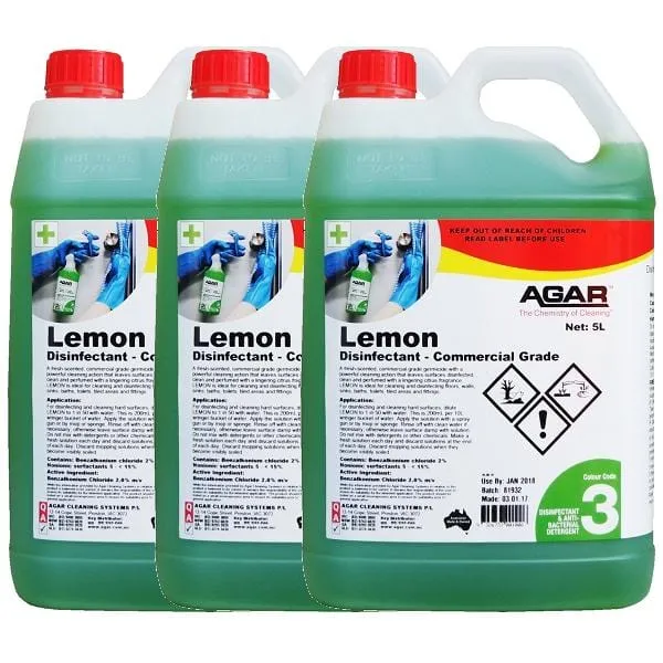 Agar Lemon Disinfectant Commercial Grade