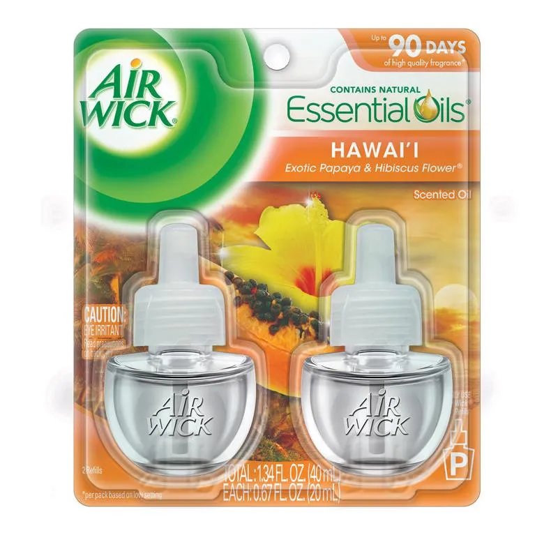 Air Wick Hawaii Scent Air Freshener Refill 0.67 oz Liquid