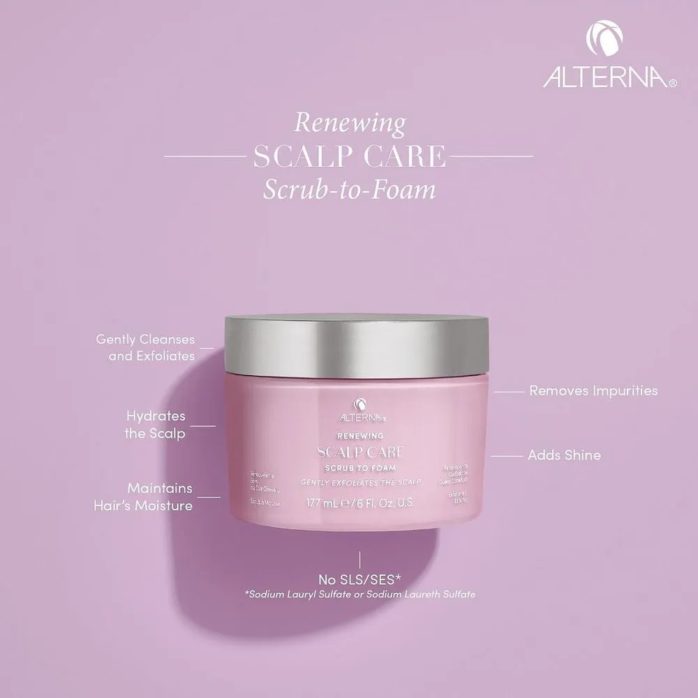 Alterna Alterna Renewing Scalp Care Scrub To Foam