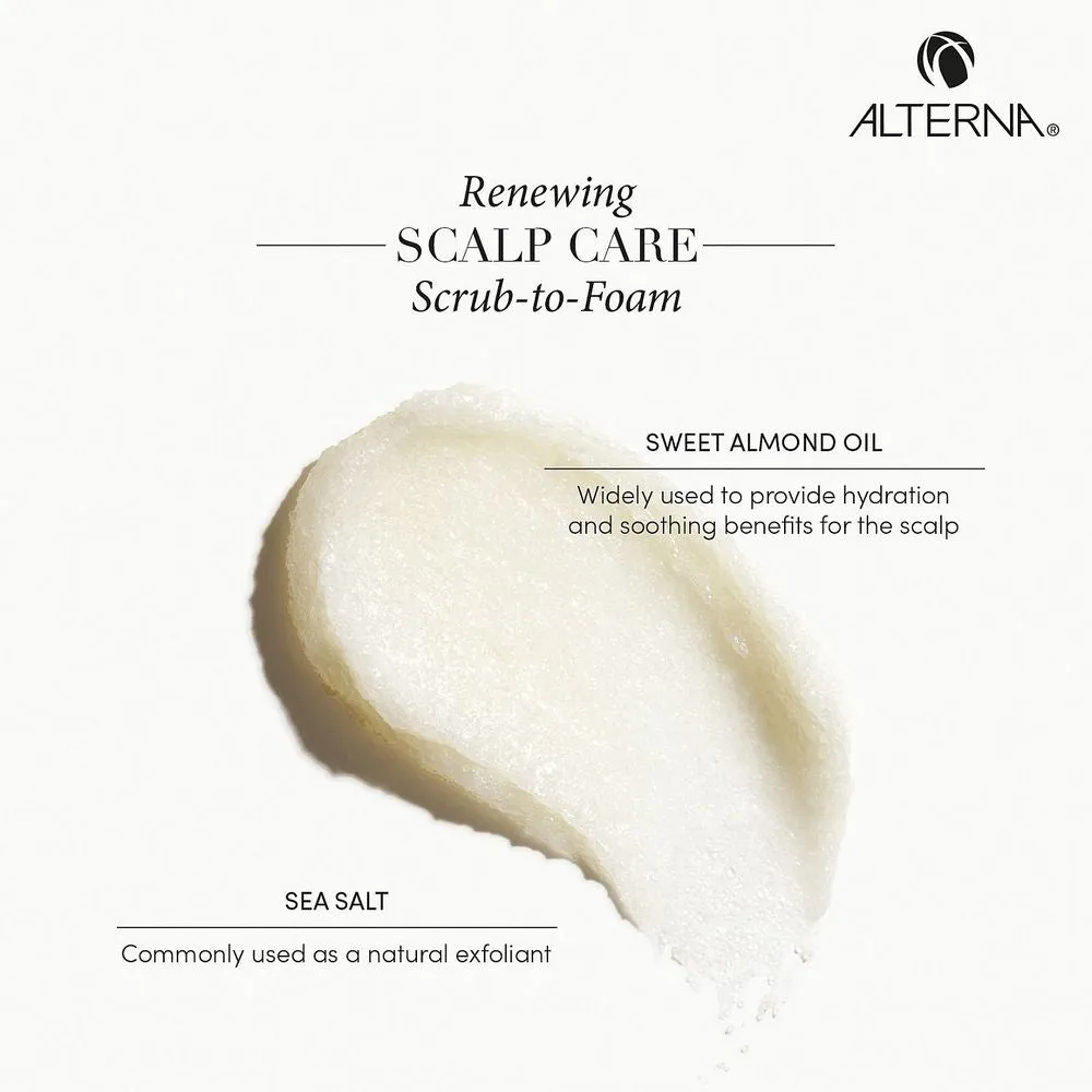 Alterna Alterna Renewing Scalp Care Scrub To Foam