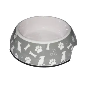 Ancol Hungry Paws Feeding Bowl - Paw & Bone