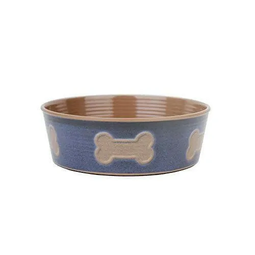 Barkley & Bella Single Wall Melamine Bowl Indigo Large