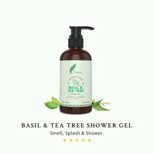 Basil and Tea Tree Shower Gel