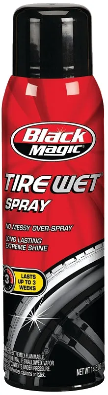 Black Magic BC23220 Tire Wet Spray, 14.5 oz, Liquid, Sweet :EA: QUANTITY: 1