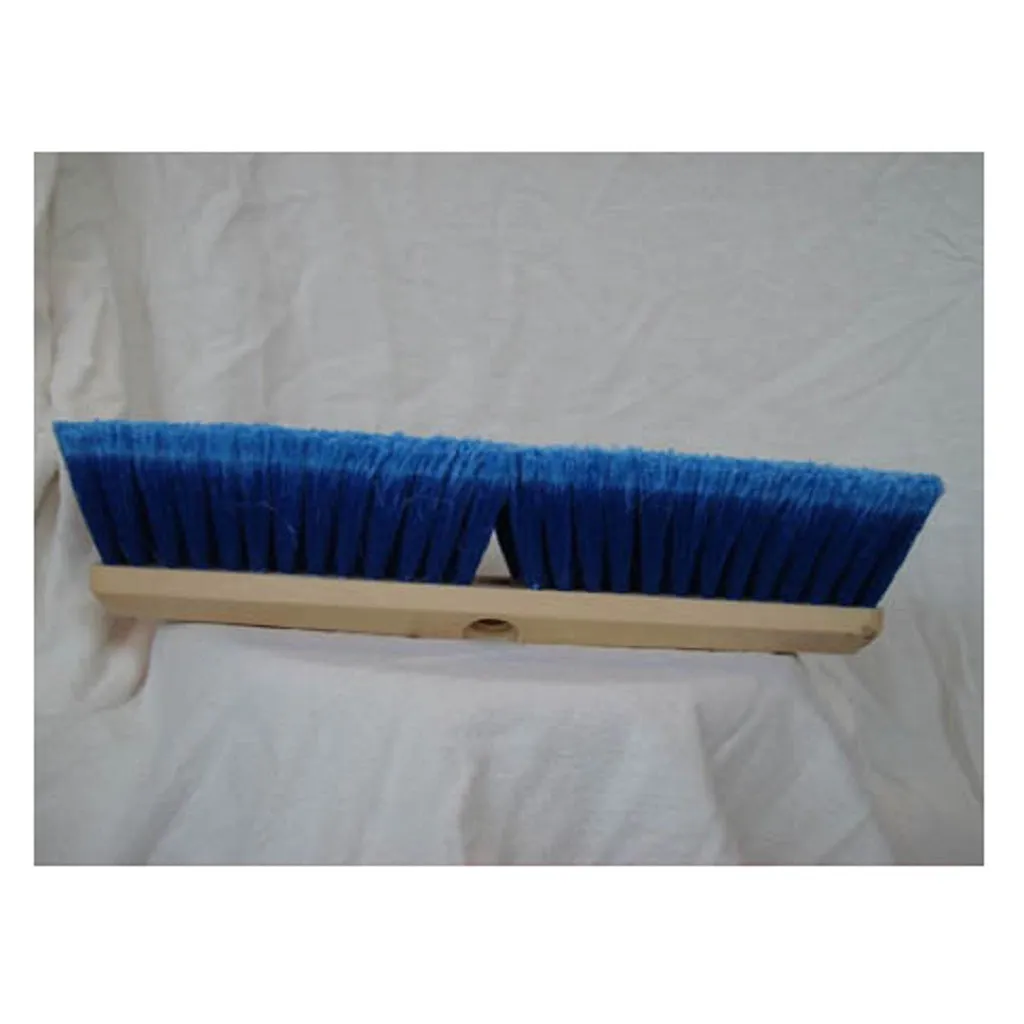 Blue Medium Soft Flagged Polystyrene Flow-Through Brush for Automotive Wheels, Chassis, Exhaust Pipes, Gutters and Siding