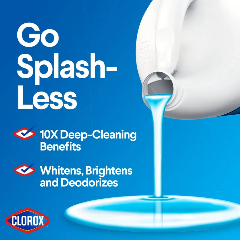 Clorox Splash-Less Fresh Meadow Scent Bleach 77 oz