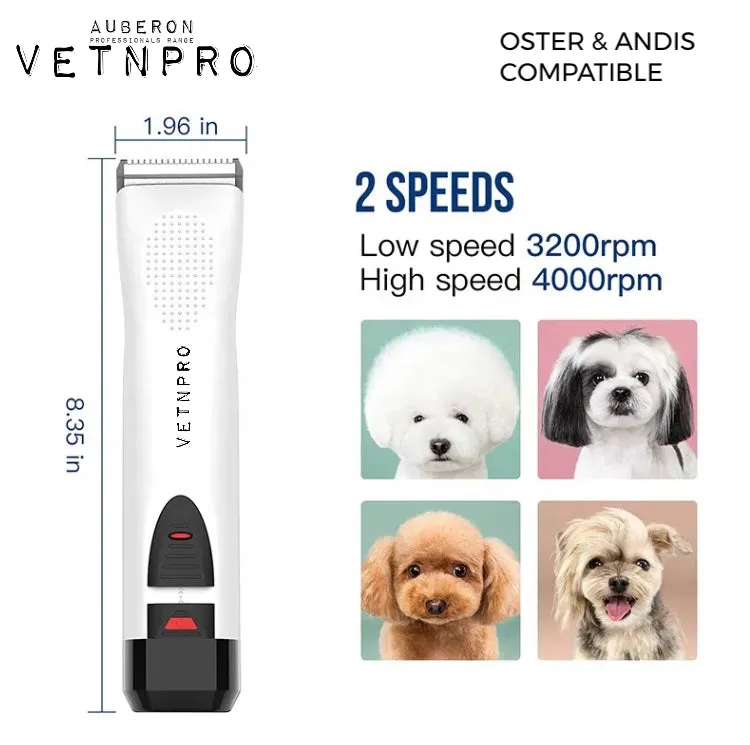 Dog Clippers Pro Range Wahl Andis   Oster A5 Compatible Cord   Cordless Various Colours Dog Grooming VetnPro Range