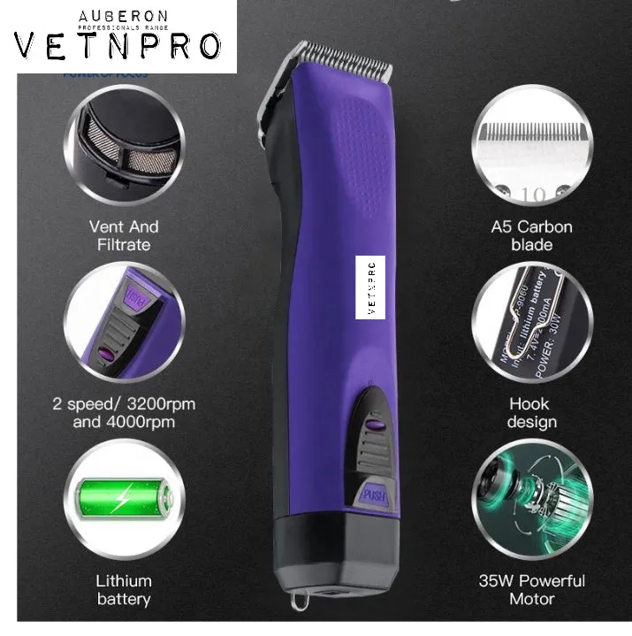 Dog Clippers Pro Range Wahl Andis   Oster A5 Compatible Cord   Cordless Various Colours Dog Grooming VetnPro Range