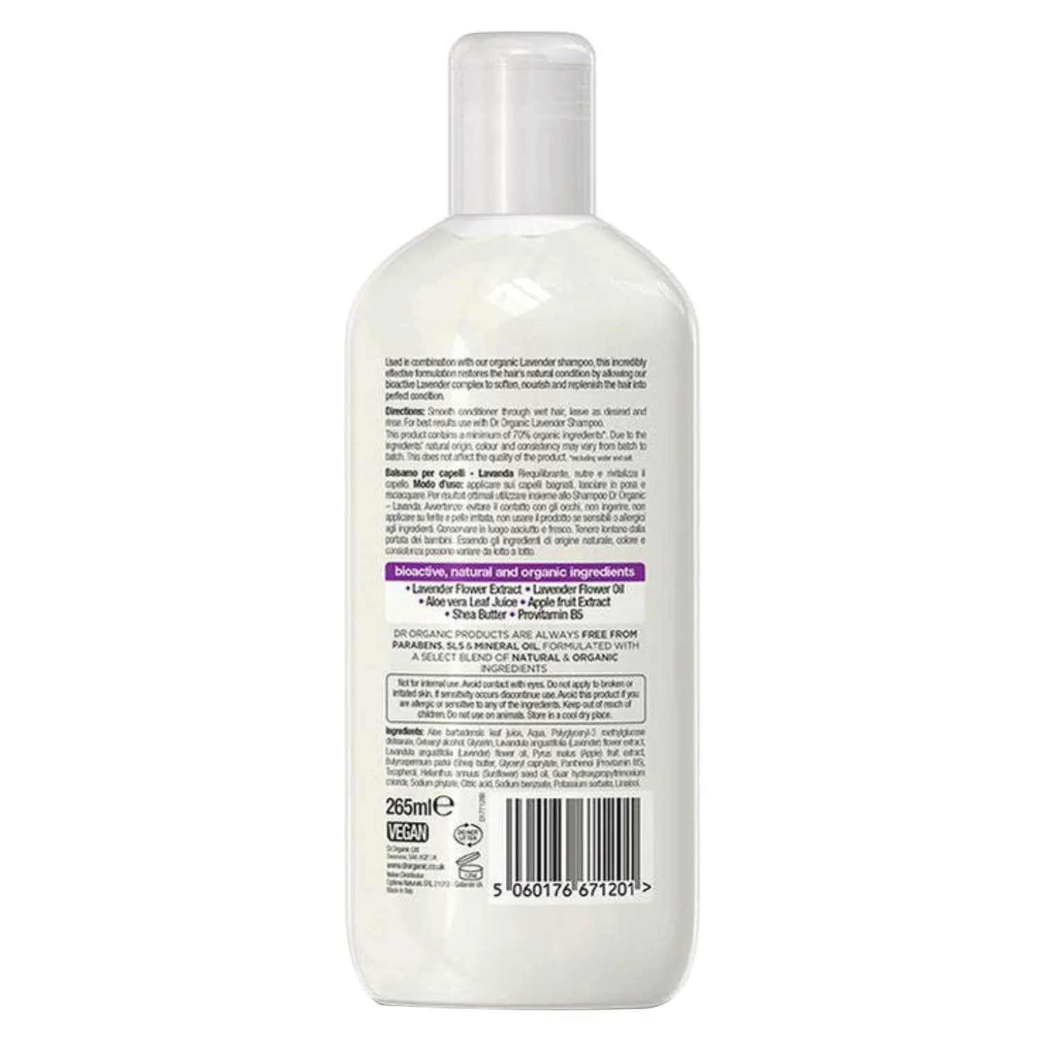 Dr.Organic Lavender Conditioner 265ml