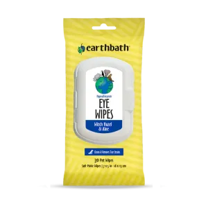 Earthbath Eye Wipes - 30 pet wipes