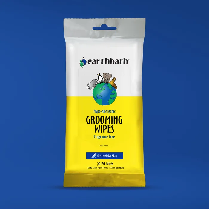 Earthbath Hypoallergenic Grooming Wipes