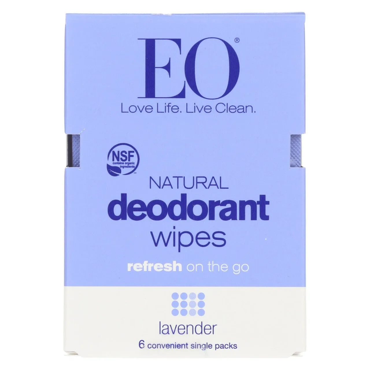 EO DEOD WIPES LAV 6CT ( 12 X 6 CT   )