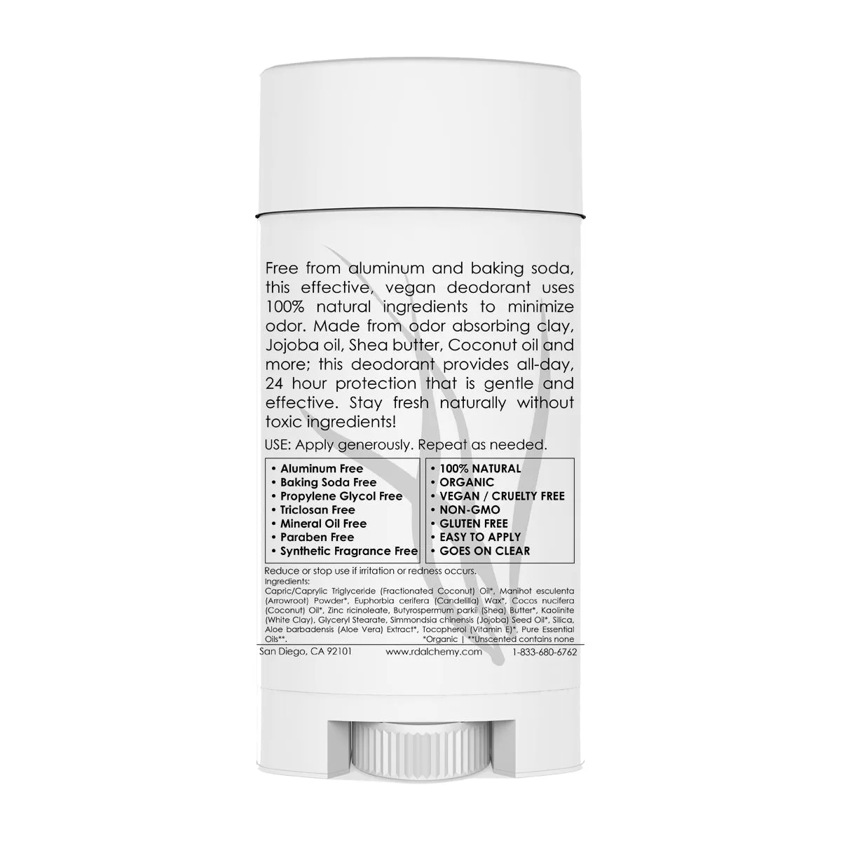 Eucalyptus Grapefruit Semi-Solid Stick Deodorant