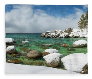 Frozen Aquas By Brad Scott - Blanket