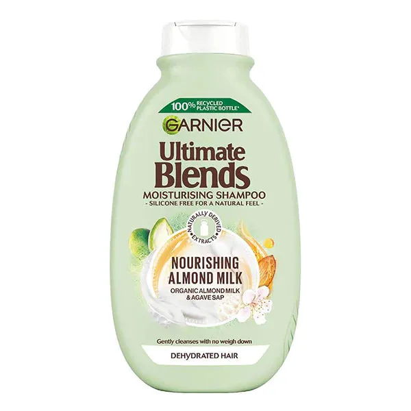 Garnier Ultimate Blends Moisturizing Nourishing Almond Milk Shampoo - 400ml