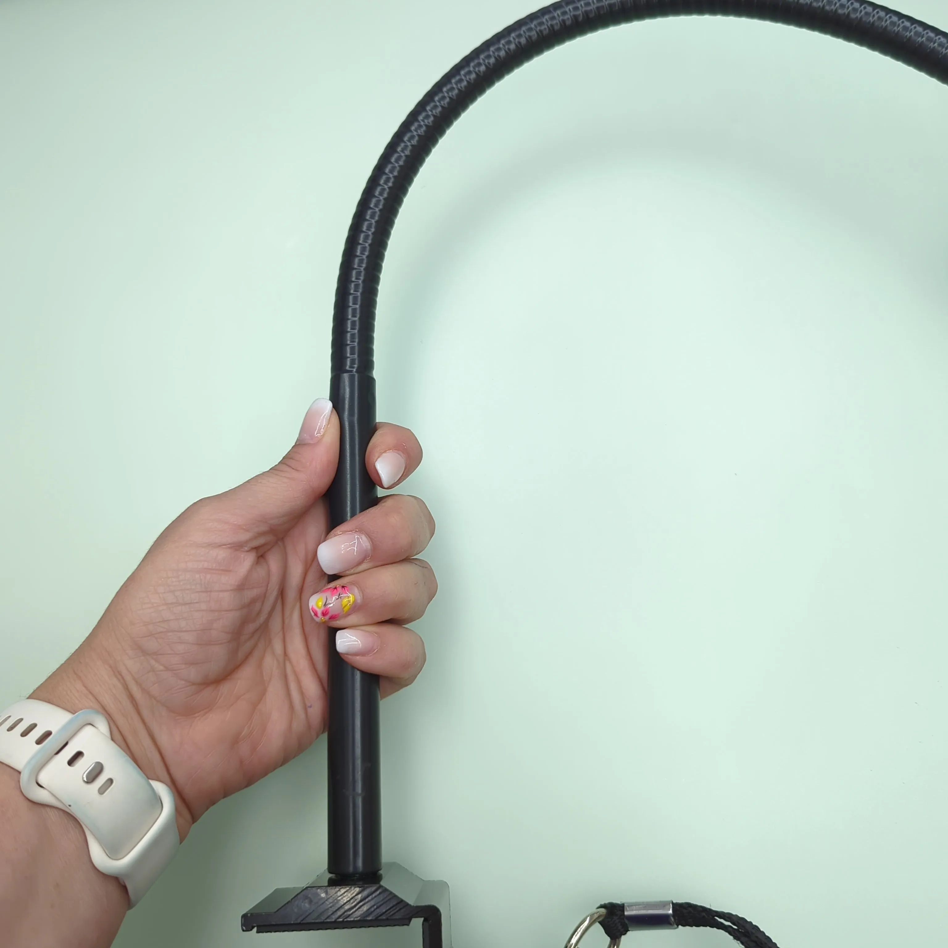 Hair dryer & HV Hose Holder