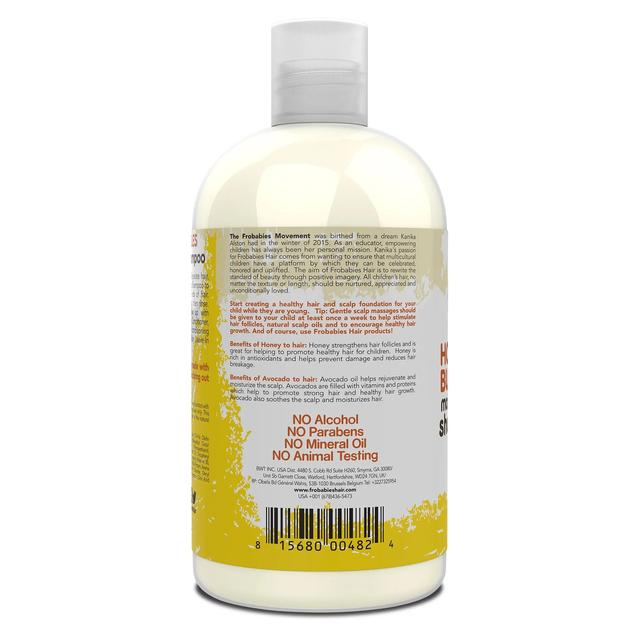 Honey Bubbles Moisturizing Shampoo 12oz (U112)