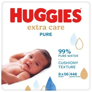 Huggies Baby Wipes Pure Extra Care 56 Pack (N)