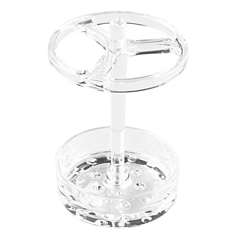 iDesign Eva Large Toothbrush Stand in Clear