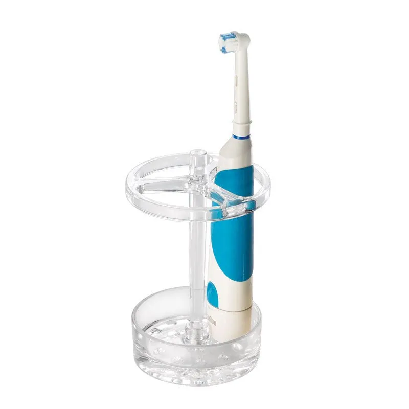 iDesign Eva Large Toothbrush Stand in Clear