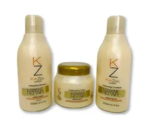 Intensive Repair Moisturizing Lipidium System Nourishing Kit 3 Prod. - Kaizen