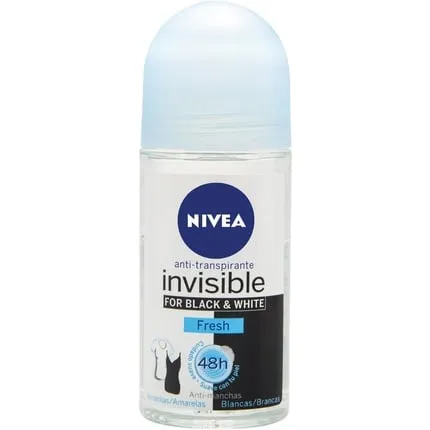 Invisible For Black & White Fresh roll-on 50 ml, Nivea