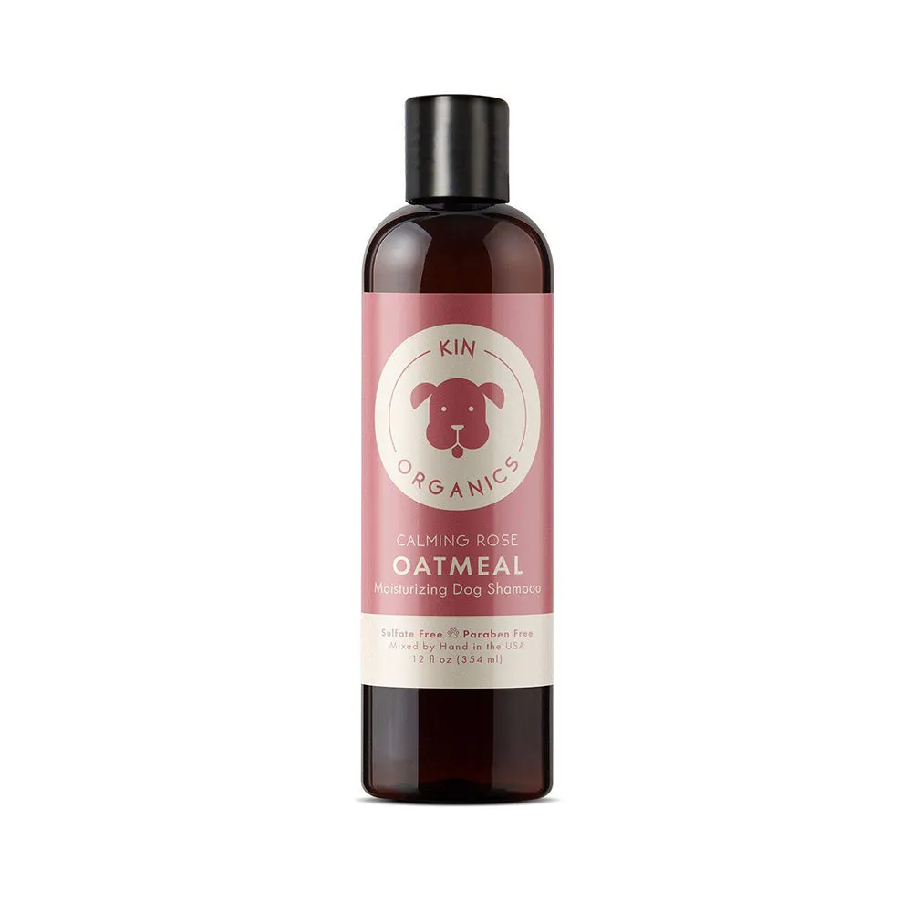 Kin   Kind Dog Kin Organics Calming Rose Shampoo 12oz