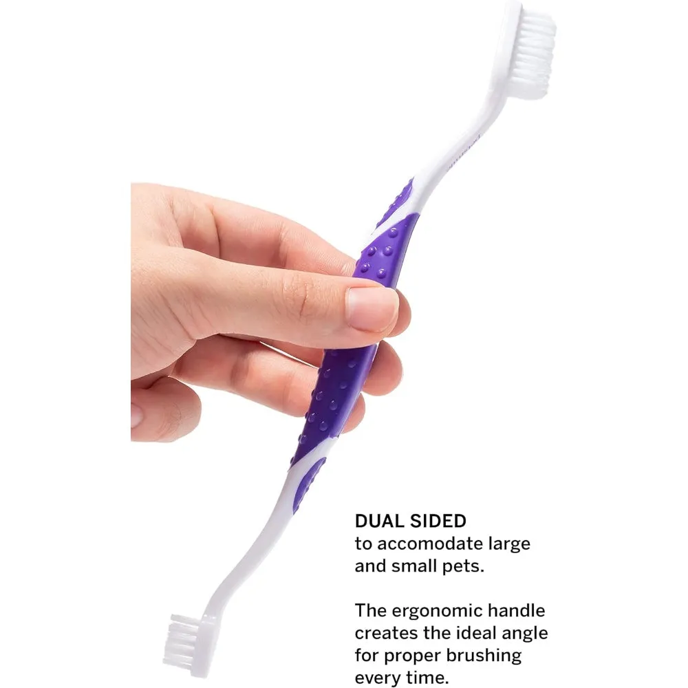 KOHE-VERSARY 10% OFF: Petsmile Professional 45 Degree Dual-Ended Toothbrush For Cats & Dogs