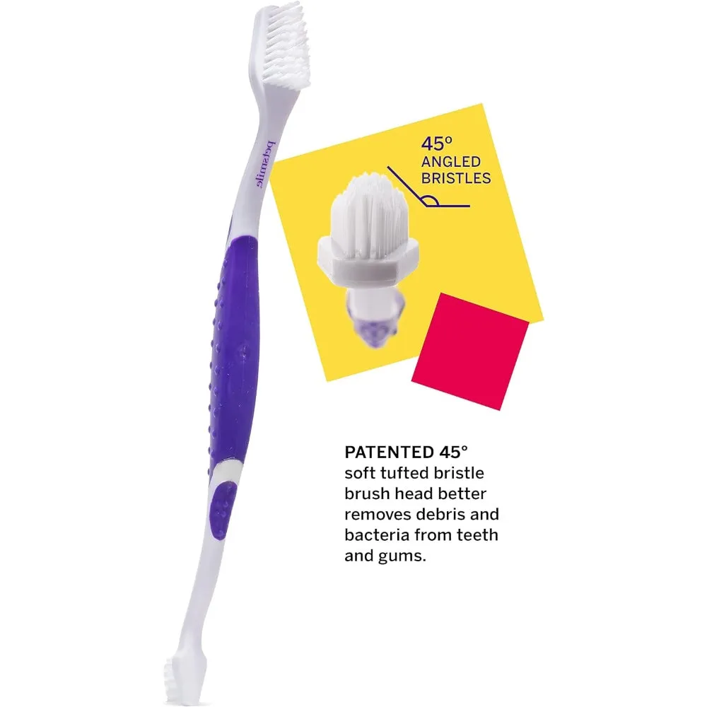 KOHE-VERSARY 10% OFF: Petsmile Professional 45 Degree Dual-Ended Toothbrush For Cats & Dogs