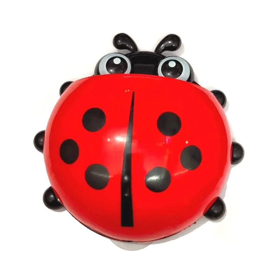 Ladybug Insect Toothpaste & Toothbrush Multipurpose Holder with Suction Cups