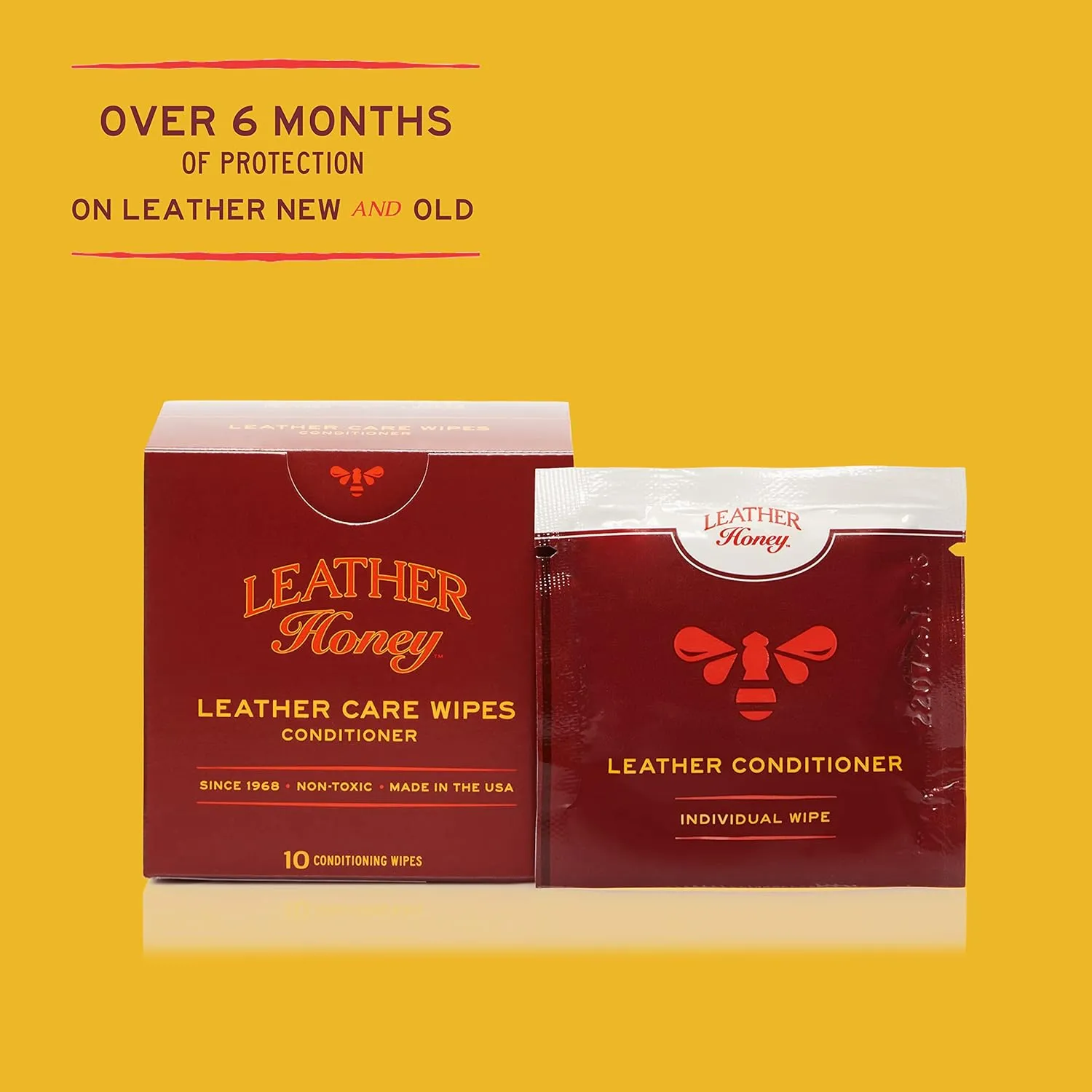 Leather Care Wipes (10 Pack) - Leather Conditioner