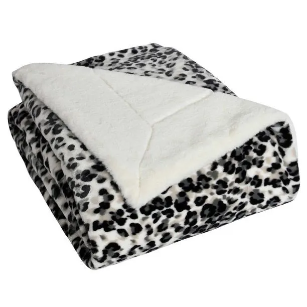 Life Comfort Ultimate Faux Fur Throw Ultra Soft – Multi