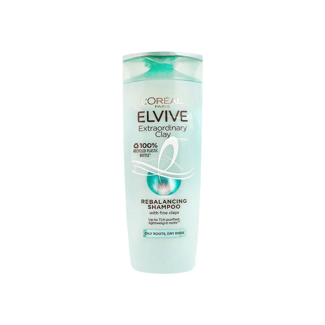 L'Oréal Paris Elvive Extraordinary Clay Rebalancing Shampoo - 250 ML