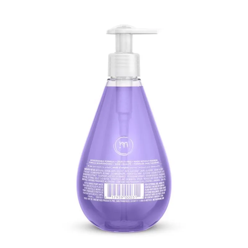 Method French Lavender Scent Gel Hand Wash 12 oz