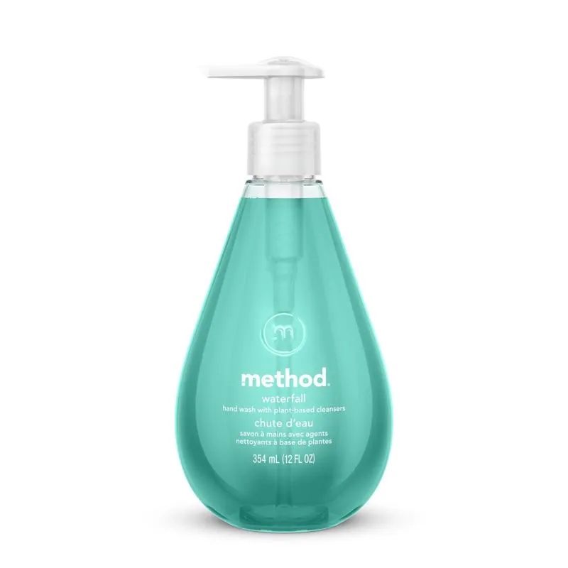 Method Waterfall Scent Gel Hand Wash 12 oz