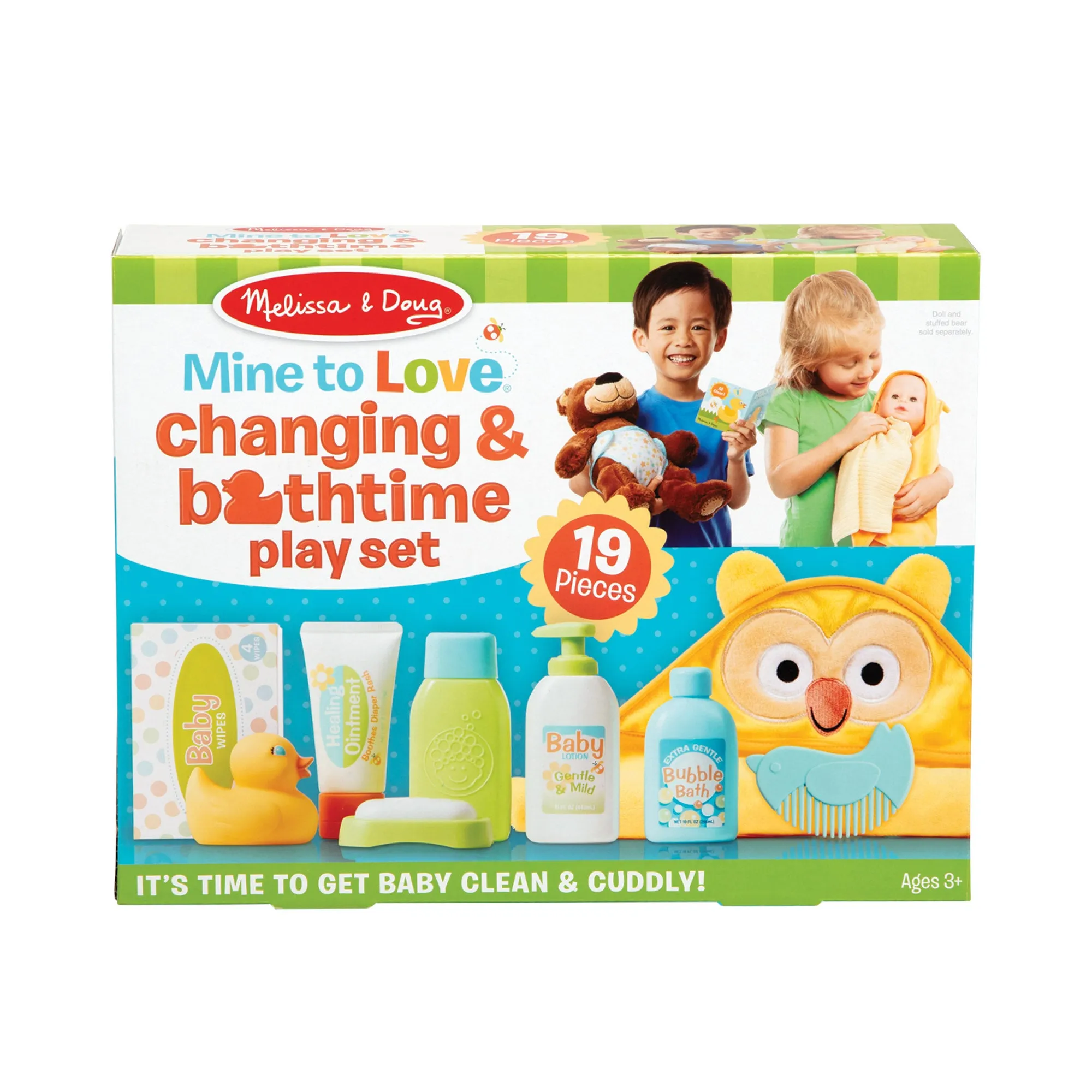 Mine to Love Changing & Bathtime Play Set