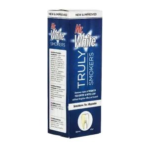 MR WHITE TRULY SMOKERS FAMILY TOOTH PASTE 120GM