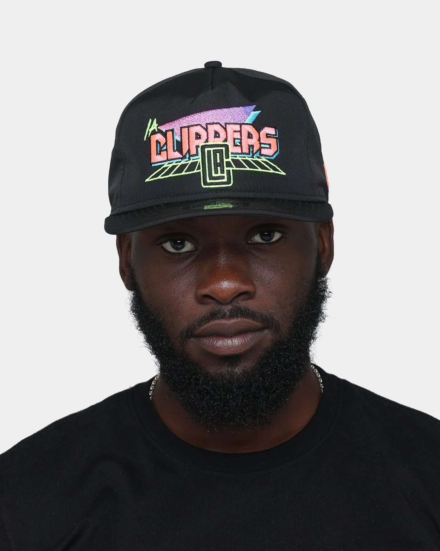 New Era Los Angeles Clippers "Retro Arcade Prolight" Old Golfer Snapback Black