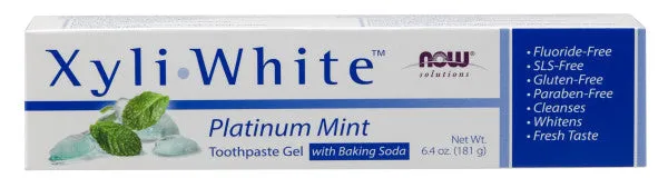 Now Solutions Xyliwhite™ Fluoride-Free Toothpaste Platinum 6.4oz