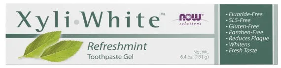 Now Solutions Xyliwhite™ Fluoride-Free Toothpaste Refreshmint 6.4oz