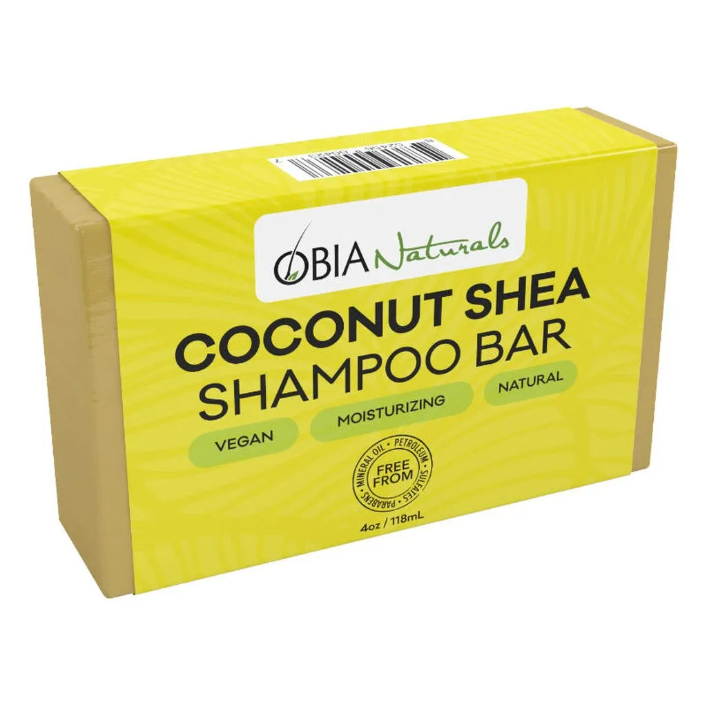 OBIA Naturals Coconut Shea Shampoo Bar 113g