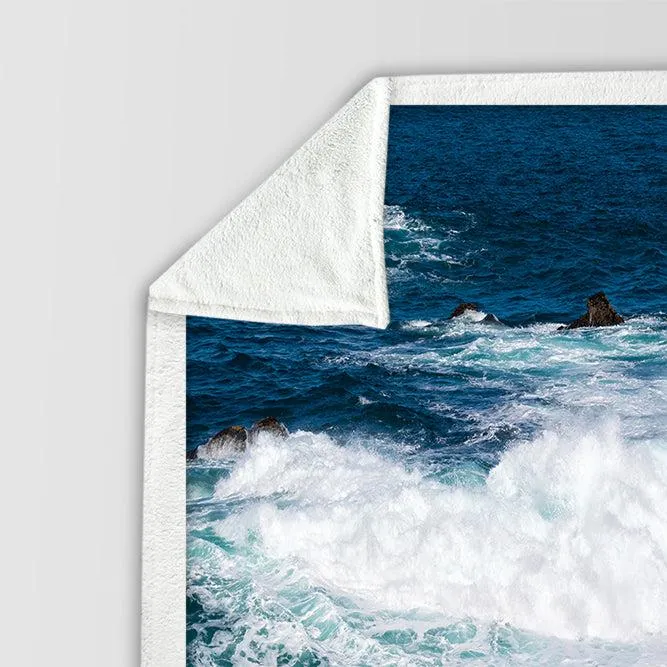 Ocean Soft Sherpa Blanket